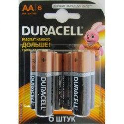 Батарейка Duracell LR6 АА