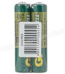Батарейка GP Greencell LR03 ААА