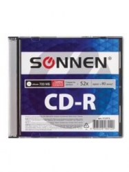 Диск CD-R SONNEN 512572 700MB