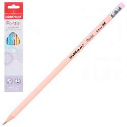 Карандаш ч/г ЕК56006 Pastel с ластиком 