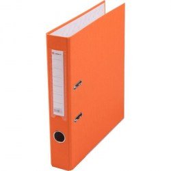 Папка-файл 50мм оранжевая Lamark-0601