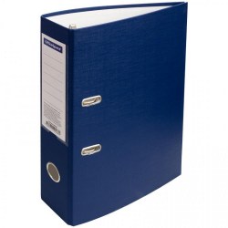 Папка-файл 80мм синяя 80502 Berlingo