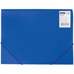 Папка на резинках А4 FE_324 синяя Office Space