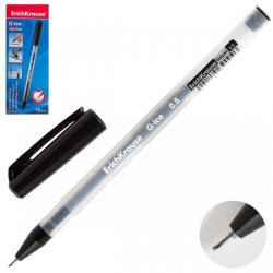 Ручка гелевая ЕК39004 0,5мм черная