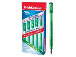 Ручка гелевая ЕК39016 G-Tone зеленая