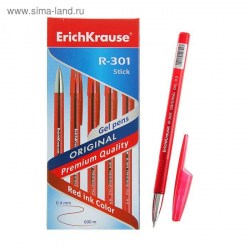 Ручка гелевая ЕК42722 красная 0,5мм