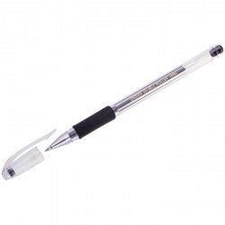 Ручка гелевая HJR-500RB черная 0.7мм
