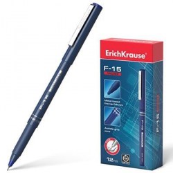 Ручка капил. 0,6мм ЕК37065 синяя 