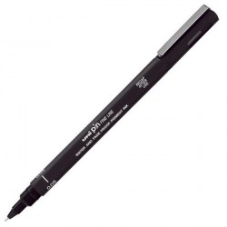 Ручка капил. UNI черная 0,05мм PIN005-200