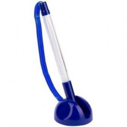 Ручка на подставке ЕК46434 синяя