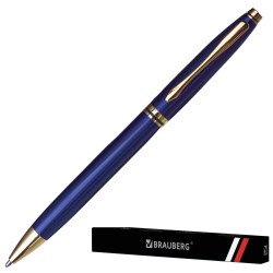Ручка шариковая 141412 синий корпус Brauberg