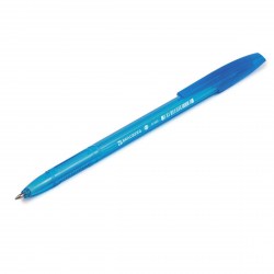 Ручка синяя X-333 0,7мм 142828 тонир.корпус Brauberg