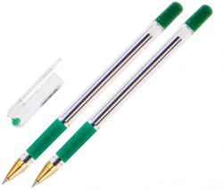 Ручка зеленая MC GOLD 0,5 мм BMC-04 