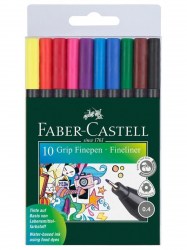 Ручки 10шт. FC151610 цветные капиллярные