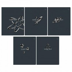 Тетрадь 48л 61093 Chrome клетка BG 