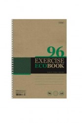 Тетрадь 96л А4 Экобук 23760 клетка на пружине Хатбер