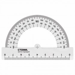 Транспортир 180*10см 31662 металлич. Стамм
