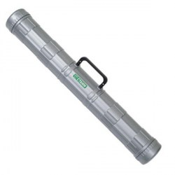 Тубус пластмассовый ПТ22 А1 с ручкой серый Стамм