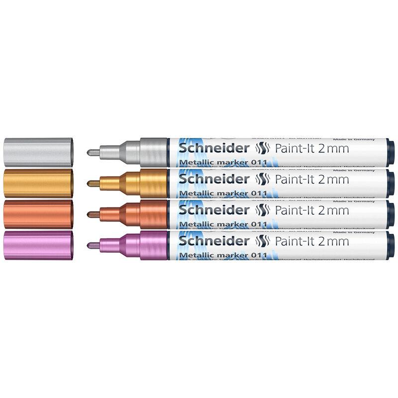 Маркеры набор 4шт для декорирования ML01111501 Schneider