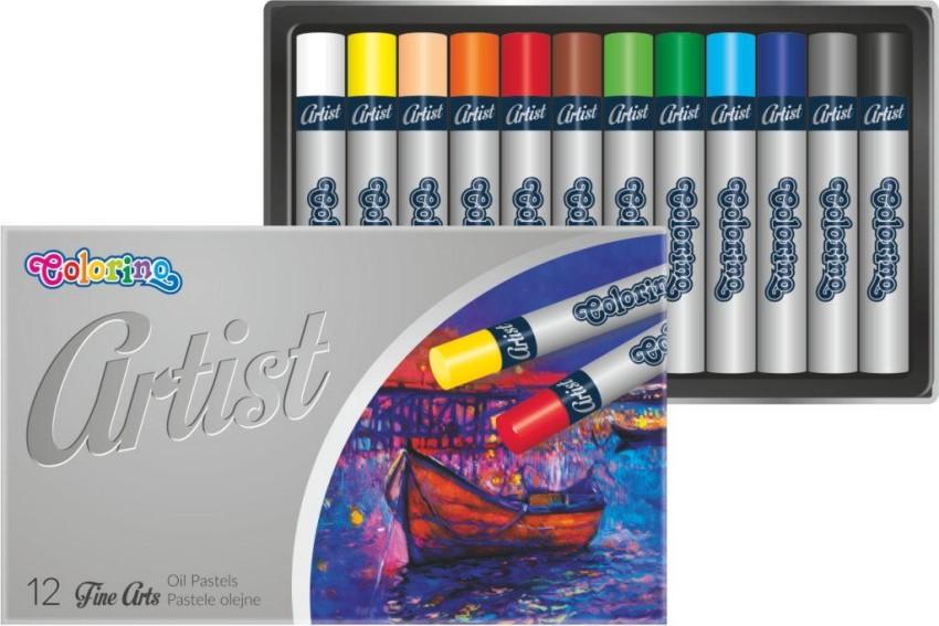 Пастель 12 цв. масляная 65702 Colorino