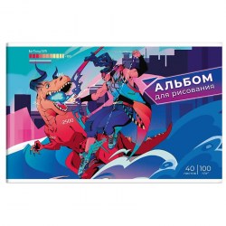 Альбом 40л Компьютерная игра 64723 Феникс