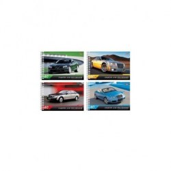 Альбом 40л Престижные авто 12194 на спирали Хатбер