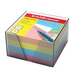 Блок 9*9*5см ЕК5141 цветной в подставке 