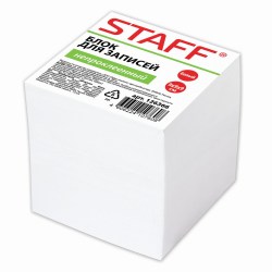 Блок 9*9*9см 126366 сменный белый STAFF