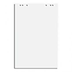 Блок для флипчарта БЕЛЫЙ чистый 20л. 67,5*98 см