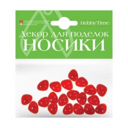 Декор для поделок Носики 2-530/03 красные /Альт/