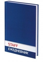 Ежедневник 127053 А5 недатир. синий STAFF