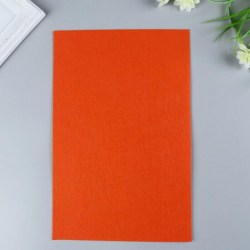 Фетр 50*70см 2мм оранжевый 38071 ArtSpace
