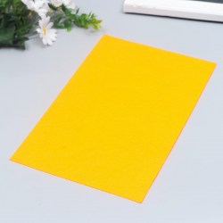 Фетр 50*70см 2мм желтый 38070 ArtSpace