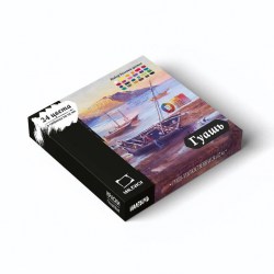 Гуашь 24цв. 620044 в тюбиках Малевичъ 
