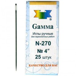 Иглы для переплётных работ 25 шт 270,271 Gamma