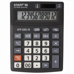 Калькулятор STAFF STF-222 12 разрядный