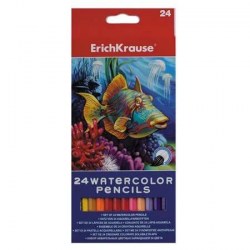 Карандаши 24цв. ЕК32882 акварельные