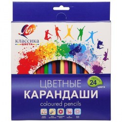 Карандаши 24цв. Классика 29С 1712-08 /Луч/