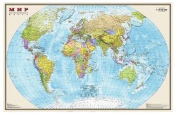 Карта Мира политическая 197*127см арт.633 1:15 000 000 