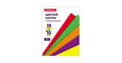 Картон цветной + бумага А4 ЕК58503 10л.10цв