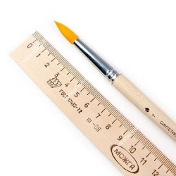 Кисть синтетика кр. 7 С-4607 Худ.мат.