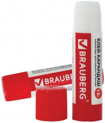 Клей-карандаш 15г 220870 Brauberg