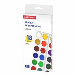 Краски 18 цв. ЕК58624 Классика картон.уп.