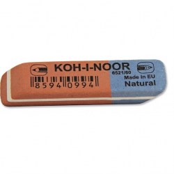 Ластик 6521/80 красно-синий /KOH-I-NOOR/