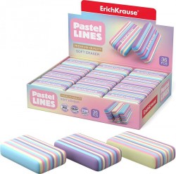 Ластик ЕК56039 Pastel Lines