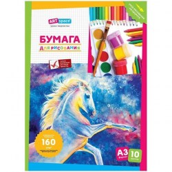 Папка д/рисования А-3 31353 160гр. 10л. Art Space