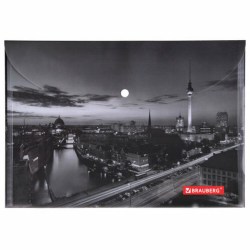Папка на кнопке А4 228033 Night City Brauberg