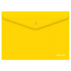 Папка на кнопке А5 31903 желтая Стамм