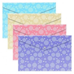 Папка на кнопке B5 ЕК54690 Pastel Dots