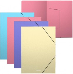 Папка на резинках ЕК50400 Pastel